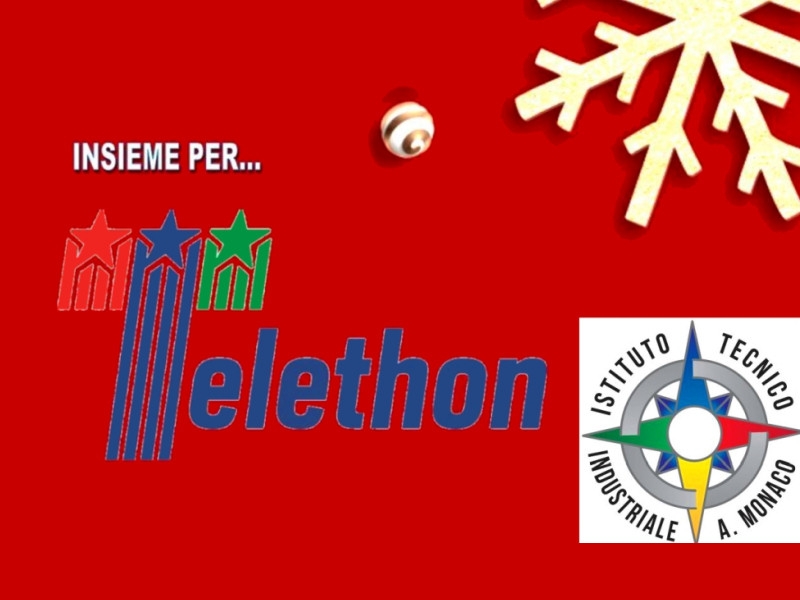 L’ITI Monaco di Cosenza sostiene la ricerca ed educa alla solidarietà insieme a Telethon