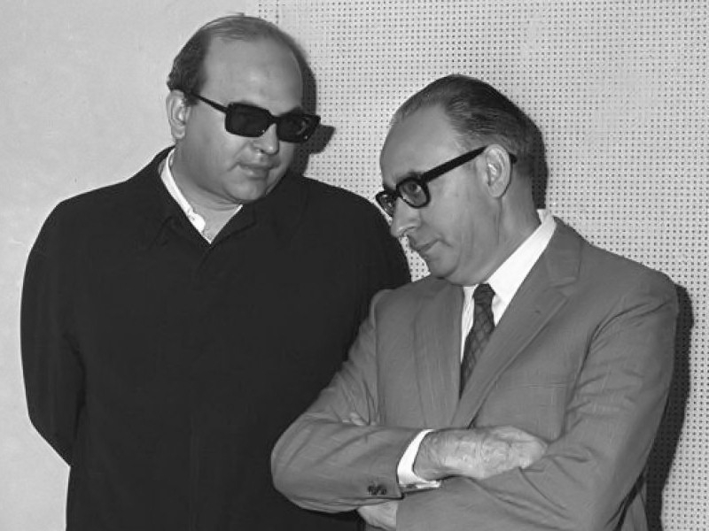 Bettino Craxi e Giacomo Mancini 