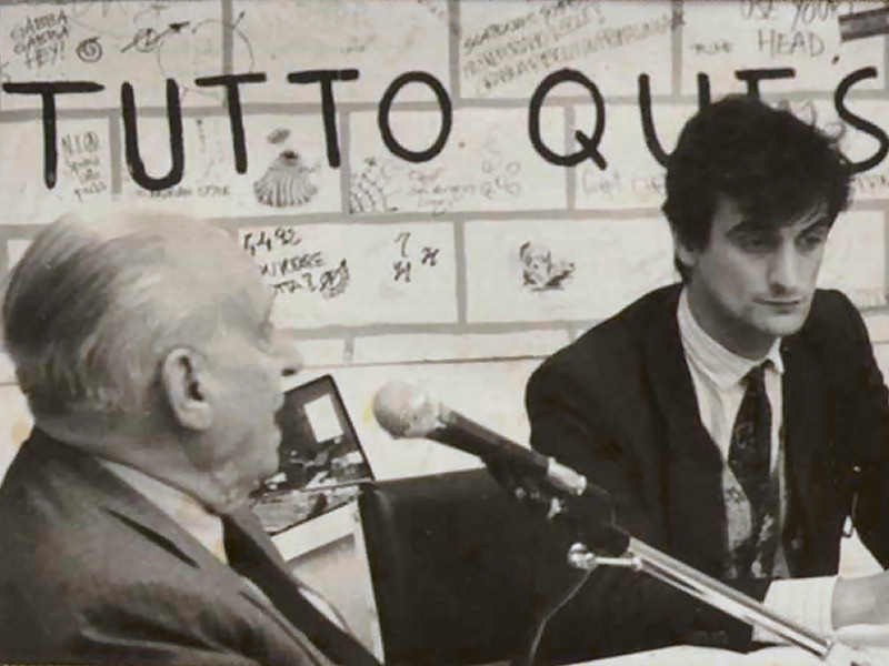 Giacomo Mancini e Paride Leporace