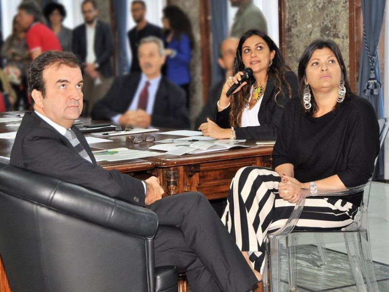 Mario Occhiuto, Rosaria Succurro e Jole Santelli