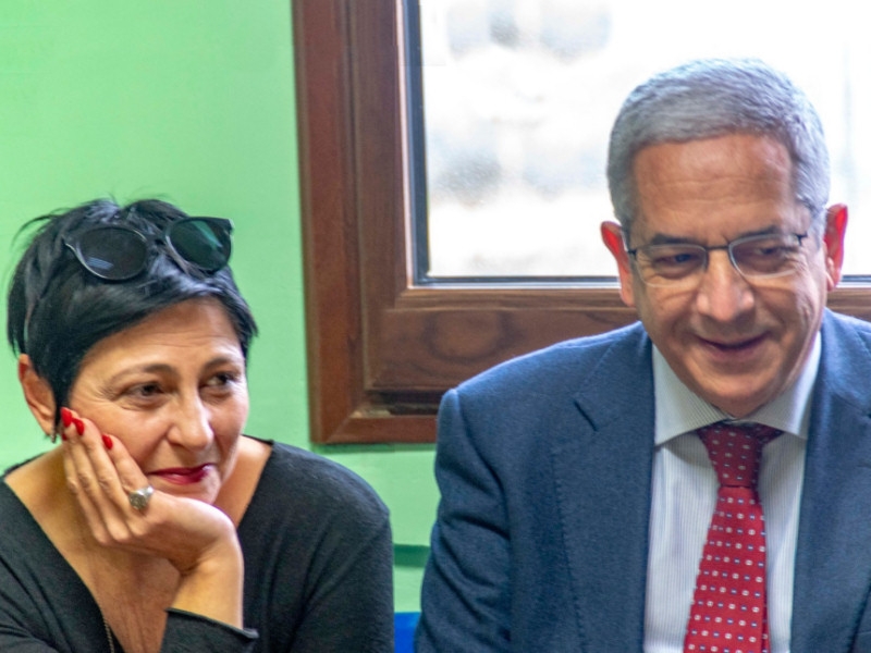 Annamaria Artese e Marcello Manna
