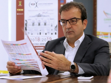 30 dicembre 2019 - Consueta conferenza stampa di fine anno del sindaco Mario Occhiuto a Palazzo dei Bruzi