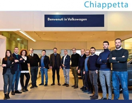 Premio Wolkswagen Award 2020 al Gruppo Chiappetta di Rende