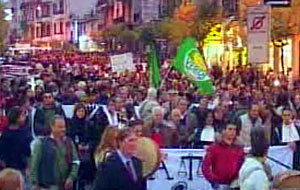 Correva il 27 ottobre 2007, a Cosenza in 5.000 in corteo per solidarietà a Luigi De Magistris