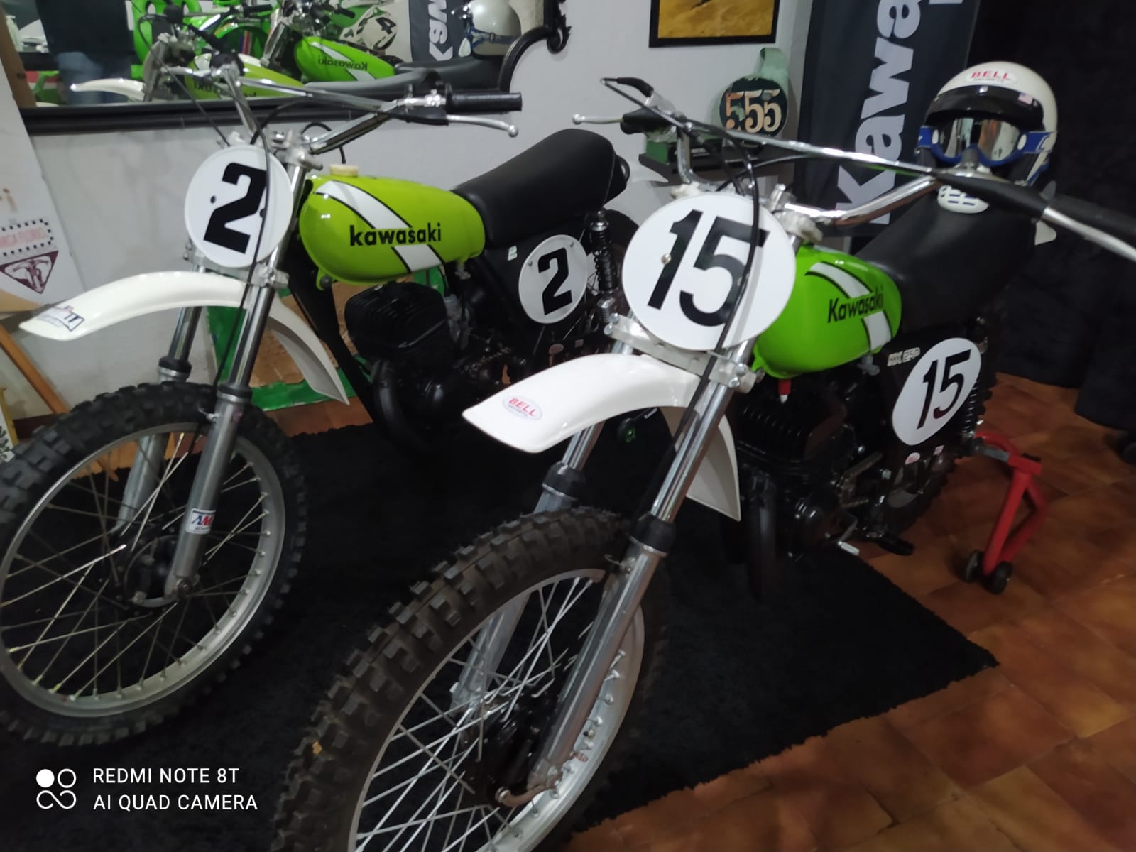 Kawasaki Kx 250 del 1974 e Kx del 1975 perfette