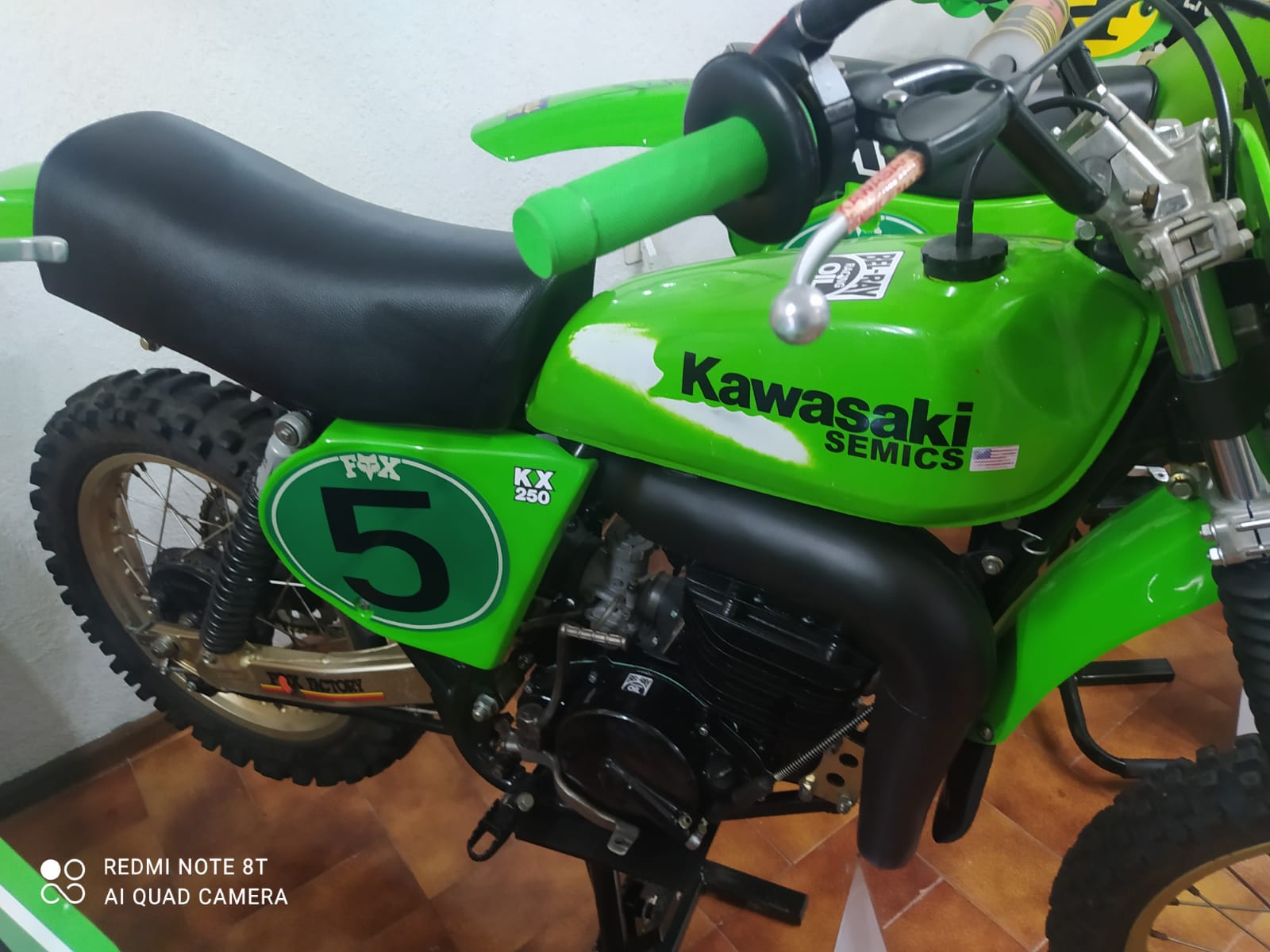 Kawasaki Kx 250 del 1978 superlativa