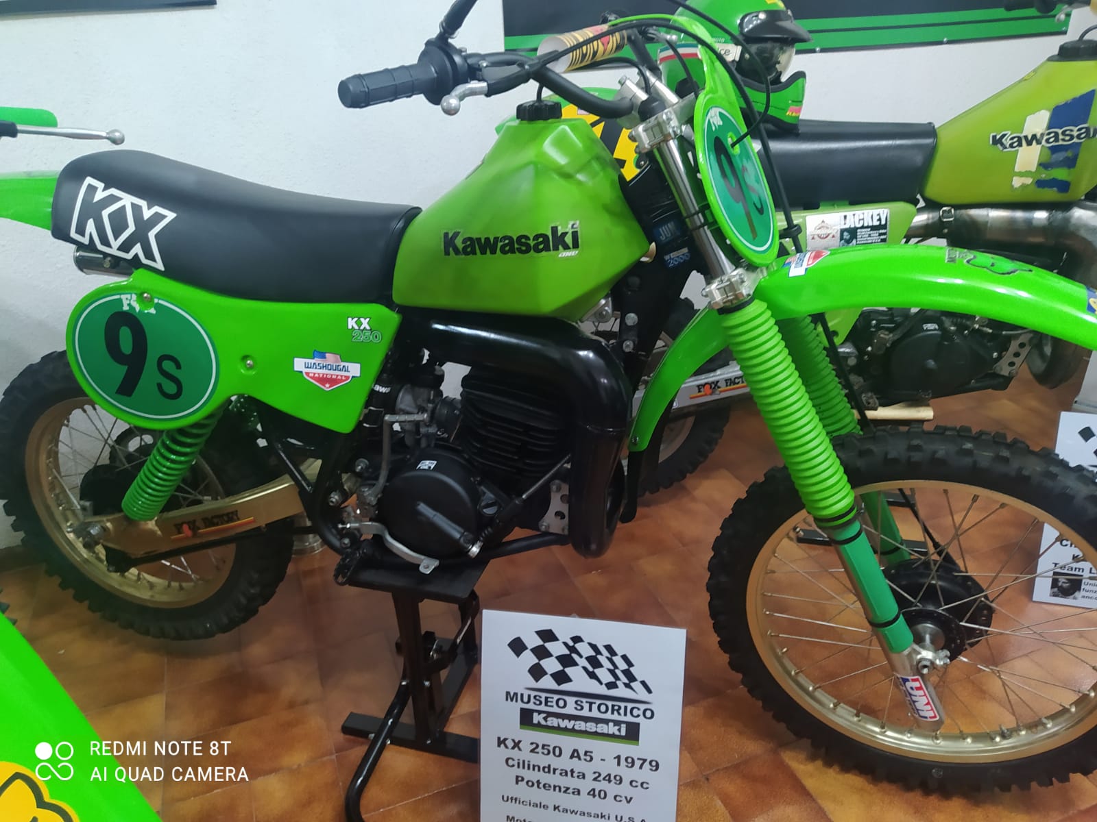 Kawasaki Kx 250 del 1979 Fantastica