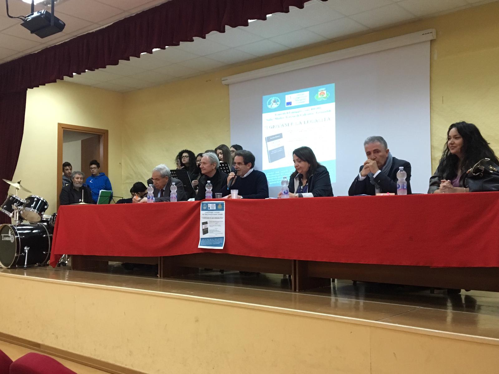 Incontro su "I Giovani e la Legalità" con Don Giacomo Panizza